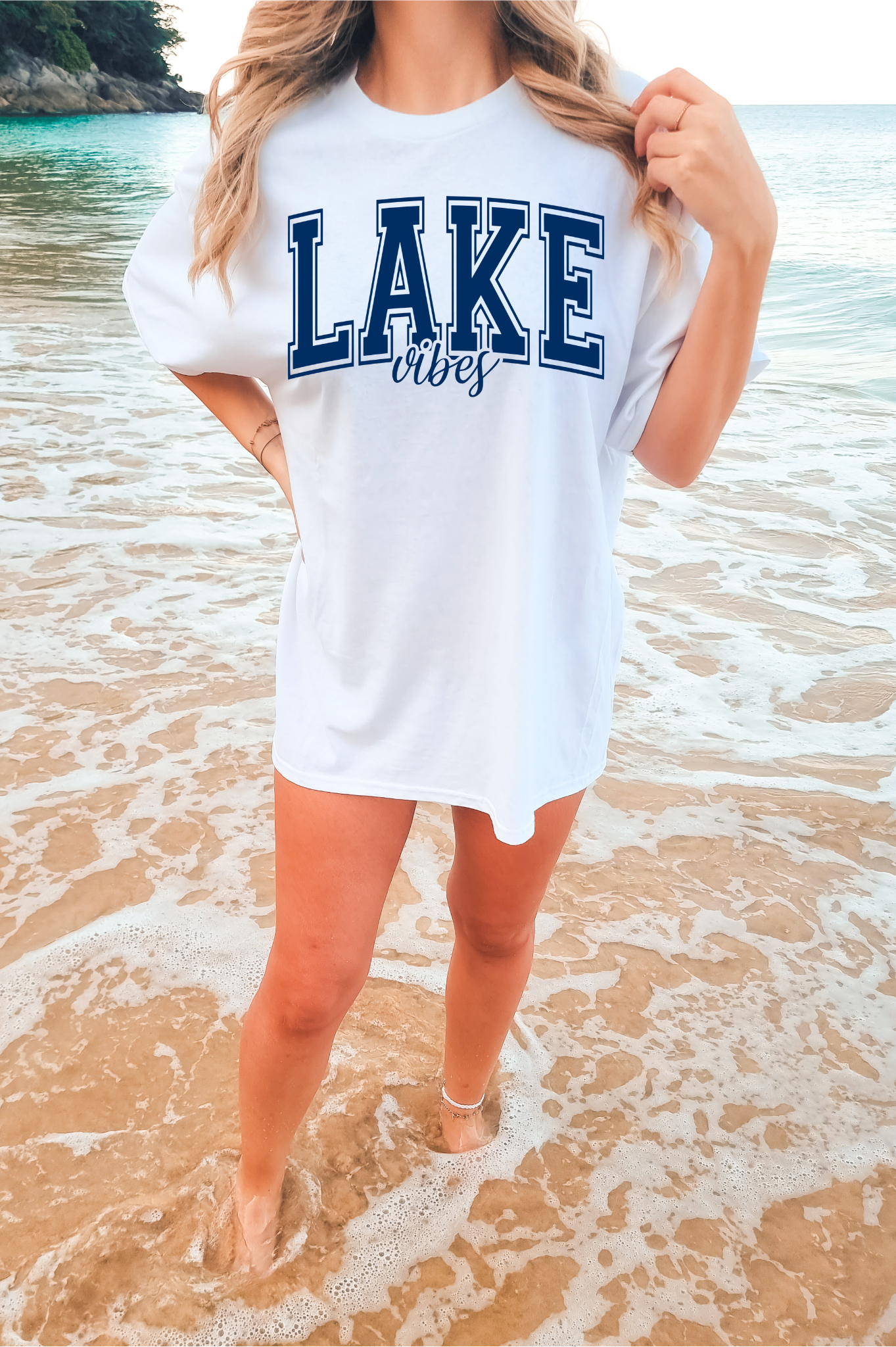 Lake Vibes Simple Tee