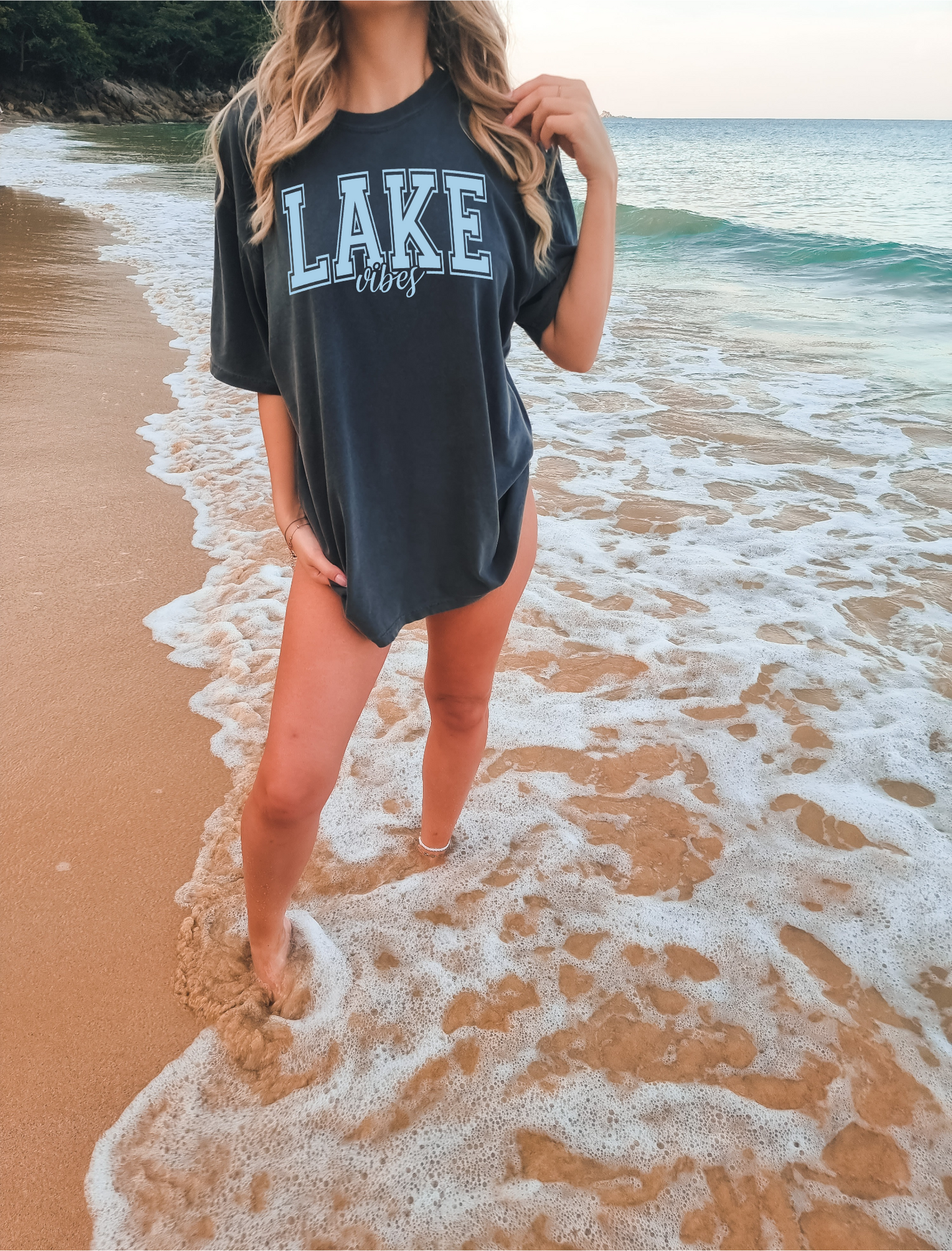 Lake Vibes Simple Tee