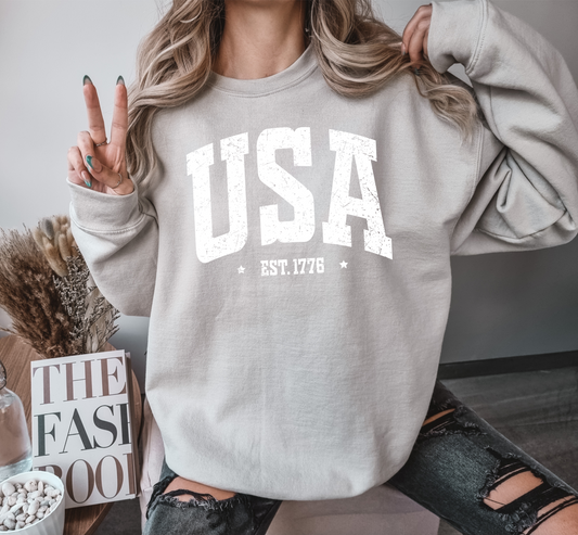 Summer usa crewnecksan