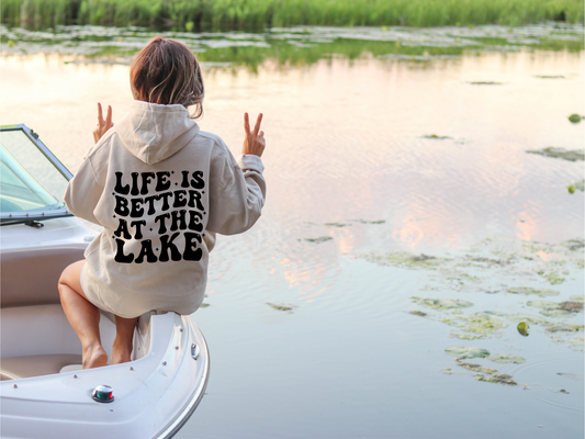 Life is Better at the Lake Summer Hoodie