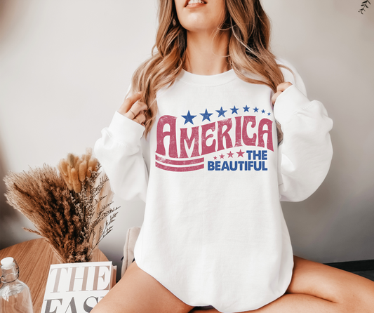 America the Beautiful Crewneck