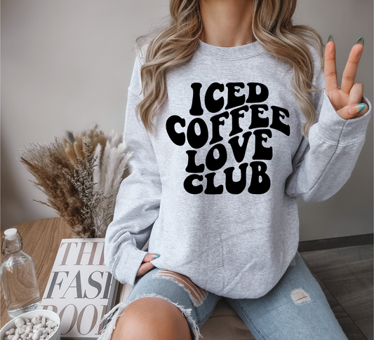 summer iced coffee gray